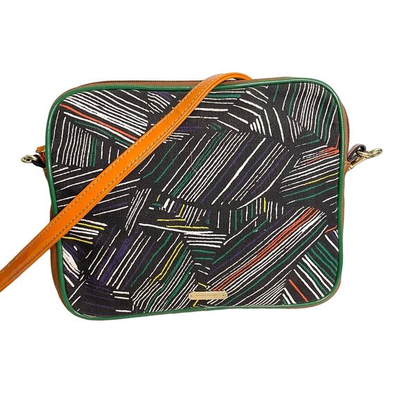 Duro Olowu for jcp Orange Multicolor Crossbody Bag - Picture 1 of 7